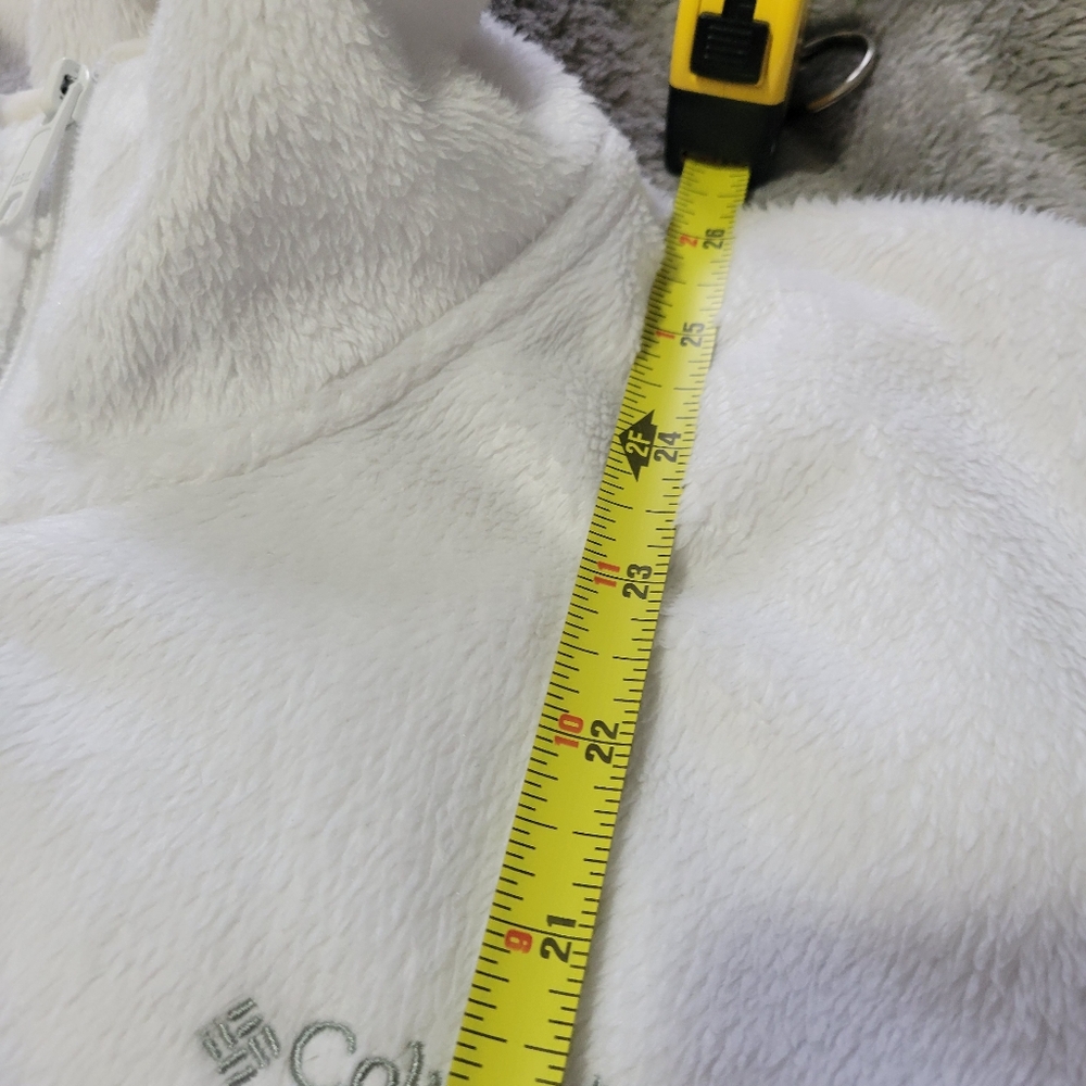 Columbia Soft White Fleece Jacket - Picture 7 of 9